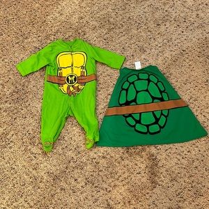 EUC Ninja Turtle Baby Costume